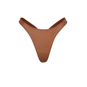 BNWT Skims WET JERSEY DIPPED THONG COPPER Sz XS